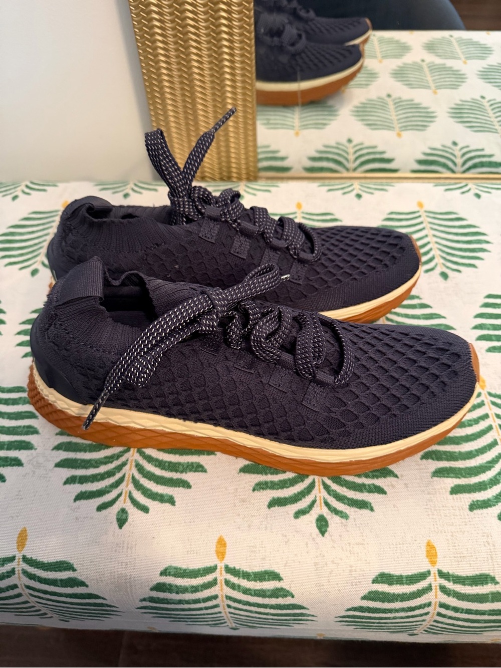 NOBULL Allday Knit sneakers navy size 7.5 NEW